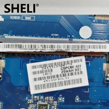 SHELI Til Acer aspire E1-572 Laptop Bundkort I7-4510U CPU HM86 840M gpu DDR3L LA-B162P NBMRF11004 NBMLC11005