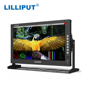 LILLIPUT Q17 17.3 Tommer PRO 12G-SDI, HDMI 4K 2,0 3D-LUT Fjernbetjening Produktion Broadcast HDR-Monitor til Kamera med Lyd Vect