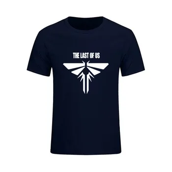 Den Sidste af Os Tshirt mænds PlayStation spil T-shirt skydning eventyr kostume toppe PS3, PS4 sommer bomulds T-shirt Europæiske størrelse