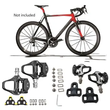 Vej Cykel Pedaler SPD KEO Pedal Komponenter selvlåsende Cykel Pedal med Klamper