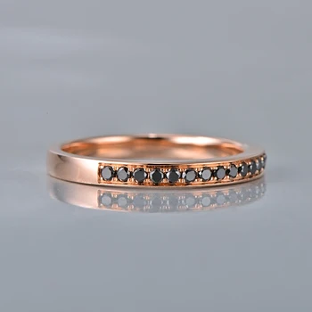 Caimao Smykker, Antikke 14k Guld Med hvid Diamant Engagement Bryllup Band