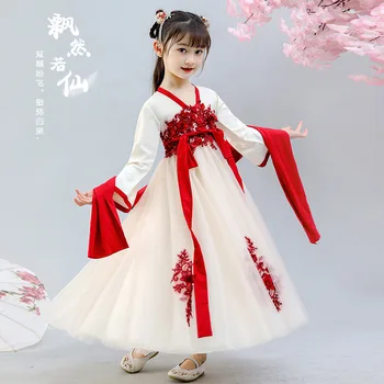 Kinesisk Stil Tang Kostume Piger Fe Kjole Til Piger Kjoler 2020 Cosplay Prinsesse Kjole Børn Tøj, Kjoler I Høj Kvalitet