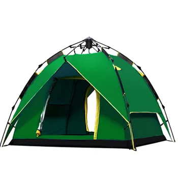 Frihed Båd, Kamel telt Udendørs multiplayer camping fuld automatisk double decker camping telt til 3-4 personer