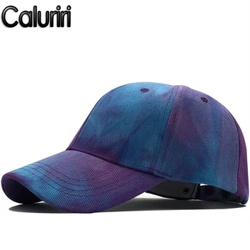Caluriri Nye Tie-Farvet Baseball Cap Mænd, Kvinder Mode And Caps Foråret og Sommeren Udendørs Fritidsaktiviteter Solen Baseball Cap Sport Hat