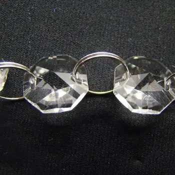 Crystal Gardin Akryl Luksus Flash Online Diamant Skinnende Perler Kvast Vindue Stue Indendørs Hjem Bryllup Divider Dekoration