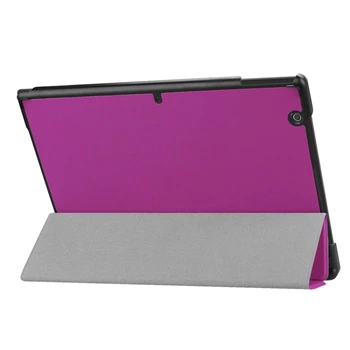 Ultra Slim PU Læder etui Flip Book Cover til Fujitsu Pile Fanen F-02K 10,1 tommer Tablet +Stylus Pen