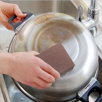 1 Stk Svamp Køkken Nano Emery Magic Sponge Renere Rub Pot Bortset Fra Rust Rengøring Svamp Køkken Værktøjer, Badeværelse Melamin Svamp