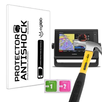 Screen protector Anti-Shock-Anti-ridse og Anti-Shatter kompatibel med Garmin GPSMAP 722(xs)
