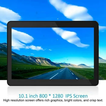 10.1 Tommer Tablet MTK6592 1G+16G 1280X800 Quadcore WiFi+Bluetooth Support Dobbelt Kort Android Tablet