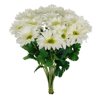 Xin ou græske Kunstige Chrysanthemum Enkelt Flaske Chrysanthemum Blad Dahlia Hjem Scene, Dekoration Hot Salg