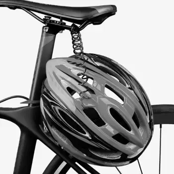 Bicycle Helmet Lock Wire-Kode Lås Cykel sikkerhedslås Cykel Udstyr MTB Anti-tyveri Mountainbike Wire Padl