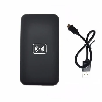 Qi Trådløs Opladning Kit for iPhone-11 Pro Max 6 6S 7 8 Plus X 5 5c 5s Trådløse Oplader Opladning Pad og Modtager Kort kit