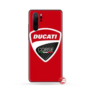 Ducati Corse Logo Bling Søde Telefon Tilfældet For Huawei P9 P10-P20-P30 Pro Lite smart Mate 10 Lite 20 Y5 Y6 Y7 2018 2019