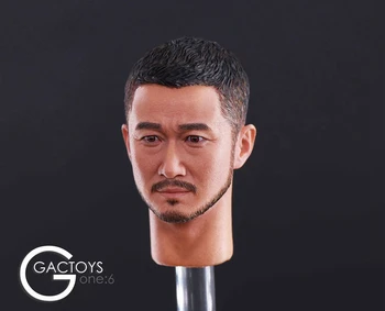 GACTOYS GC026 1:6 Skala Tough guy Wu Jing Hoved forme Jason Wu Headplay Hoved Udskæring Model Fit 12