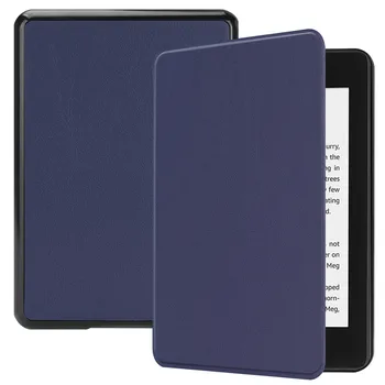 Mode Solid Smart Sag Til Amazon Paperwhite 2018 Tablet Flip Magnetiske Beskyttende E-book Læder Cover Til paperwhite4