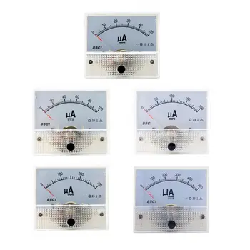 DC 85C1 Î¼A Analog Nuværende Meter Panel Skive Aktuelle Sporvidde Pointer Amperemeter 50-500