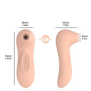 Sex Legetøj Sugende Vibrator Klitoris Sucker Vibrator Masser 10 Speed Brystvorten Klitoris Vibrator Silikone Slikning Sex Legetøj til Kvinder