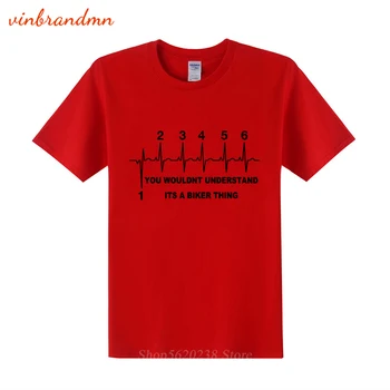 Enkel stil, Sommer T-shirt til Mænd T-Shirts Du Ville Forstå dens en Biker Ting Brev Grafisk Trykt Mandlige Harajuku Tee Toppe