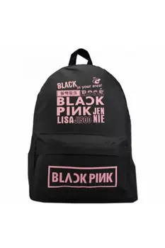 Blackpink Populære Rygsæk K-pop Skole Taske Blackpink Tøj Jennie Rose Lisa Jisoo K-pop