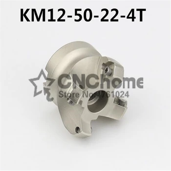 KM12 50 63 80 100 Fræsning diske Aluminium legering materiale,ultra-lightweigh CNC værktøjsmaskiner knifeInsert hårdmetal kniv SEKT1204