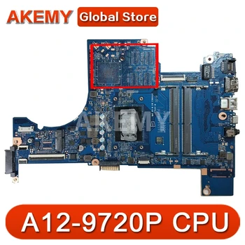 Akemy Laptop bundkort til HP Pavilion 15-CD-Serie A12-9720P CPU DAG94AMB8D0 926286-601 926286-501 926286-001