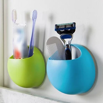 Tandbørste Holder Badeværelse Tilbehør Køkkenvask Hylde Svamp Afløb Rack Rengøring Klud Opbevaring Arrangør Krog Rack