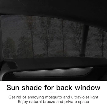 Bilens siderude solsejl, Bil solsejl, der Blokerer Bil Myggenet til Baby, UV-Stråler Beskyttelse, Passer til de Fleste af Køretøj