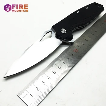 ZZSQ Taktiske Folde Kniv 9Cr18Mov Stål Klinge G10 Håndtere Folde Kniv lomme kniv udendørs camping Overlevelse værktøj kniv EDC