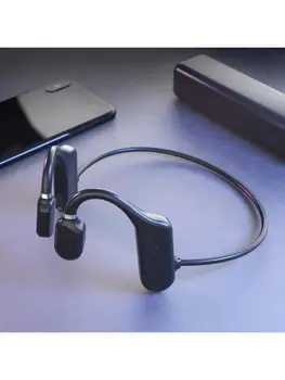 Bone Conduction Ørekrog Hovedtelefoner Trådløse Bluetooth-5.0 Åbne Headset, Håndfri Opkald Forretning Kørsel Stereo Hovedtelefon