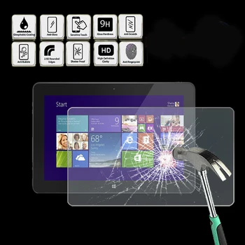 Tablet Hærdet Glas Skærm Protektor Cover til Dell Venue 10 Pro - Anti Fingerprint Skærm Film Protector Guard Dække