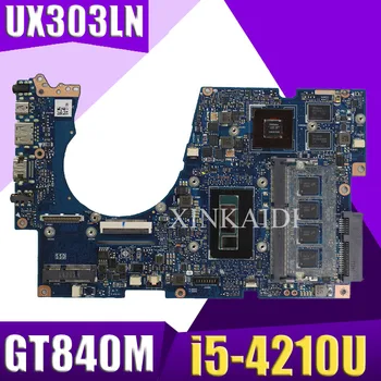 XinKaidi UX303LN Laptop bundkort til ASUS UX303LN UX303LB UX303L UX303 Test oprindelige bundkort 4G RAM, I5-4210U GT840M-2G
