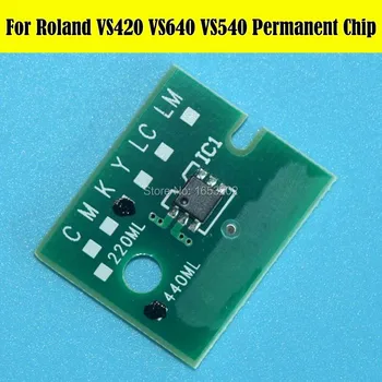 6 STK/Masse ARC Blækpatron Chip Til Roland VS420 VS540 VS640 VS300 Permanent Chip