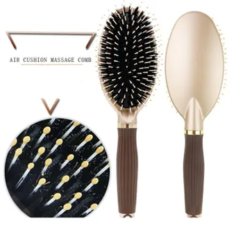 Hair Brush Professionelle Frisører Leverer Kam Hårbørste Tangle Børster Til Hair Combs Vildsvin Børste Hår Værktøjer