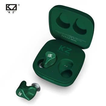 KZ Z1 TWS Ægte Trådløs Bluetooth-v5.0 Hovedtelefoner Dobbelt magnetisk Dynamisk Spil Øretelefoner Touch Kontrol af støjreducerende Headset Sport