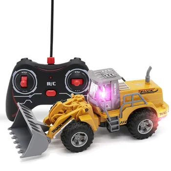 Fjernbetjeningen gravemaskine toy bil landmand konstruktion bil børn toy boy gave simulering gravemaskine