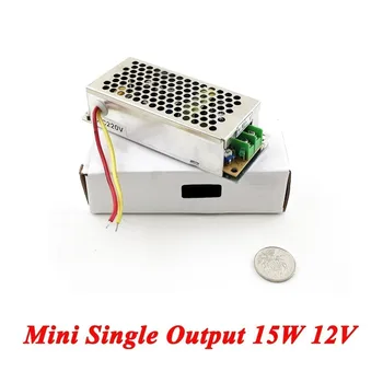 MS-15-12-Mini DC skift strømforsyning 15W 12V 1,25 A,Single Output voltage converter AC 110V til 220v DC 12v til Led Strip