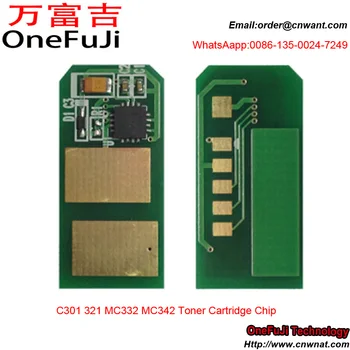 Toner chip C301 321 MC332 MC342 44973544 44973543 44973542 44973541 for OKI tonerpatron chip