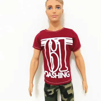Ken Dreng Ven Camouflage Sæt Tøj til Barbie BJD Dukke Tøj, Tilbehør Spiller Husets Dressing Up Kostume Kids Legetøj Gave