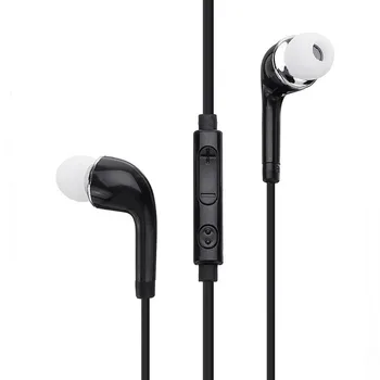 2 Farver 3,5 mm in-Ear Headset Hovedtelefon Kompakt Ergonomisk Kontrol Fuld Øreprop afbalanceret lyd Design band øreprop 100dB/mW V7Z3