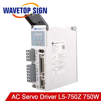 WaveTopSign AC Servo Motor Driver L5-750Z Spænding 220V Frekvens 50-60 hz 4N.m Matche Servo Motor 400-750W