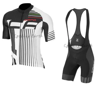 CAPO Sommeren Herre kortærmet trøje bib shorts sæt cykel tøj ropa maillot ciclismo-Shirt kit