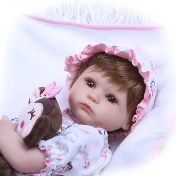 50cm Silica gel reborn baby dolls/baby Lemmer aktivitet for Child ' s Christmas dag gaver