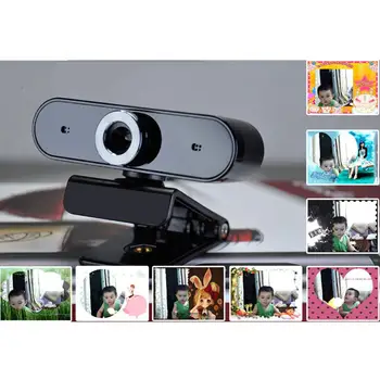 MeterMall 1,5 m USB-Line Længde HD Web-Kamera Indbygget støjreduktion Mikrofon Justerbar Webcam Til PC-Computer-Bærbar computer