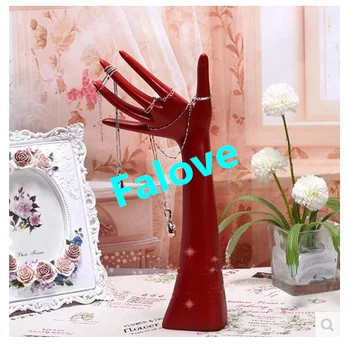 Gratis Forsendelse !! God Kvalitet Smykker Ring Displayet Holder Hånden Mannequin Hånd Display Halskæde Display Hånd