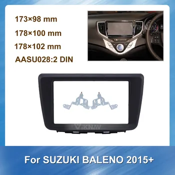 Bilradioens Lyd-Afspiller Panel Frame Fascia for SUZUKI BALENO+ Stereo CD-Panel Dash Kit Trim