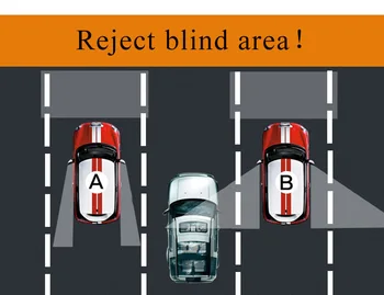 Safety driving Car Rear View Mirror Ekstra Blind vinkel Spejl For HONDA ACCORD BYEN PASSER odyssey CRV CIVIC jazz pcx cbr 600
