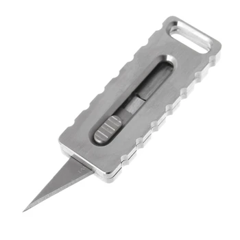 Offentlig Multifunktionelle Titanium Legering Taktiske EDC Kniv Lomme Skærende Værktøjer Mini Knive Camping Overlevelse Værktøj