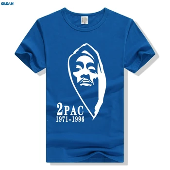 2Pac-T-Shirt Tupac Hip Hop t-shirt Mænd Hiphop Tee 2 Pac Hip-hop T-Shirt Streetwear Tøj Plus Størrelse