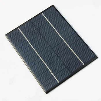 Min Epoxy Solcelle Modul 2W 18V Polykrystallinsk solcellepanel For 12V Batteri Oplader DIY-Systemet Uddannelse 136*110MM