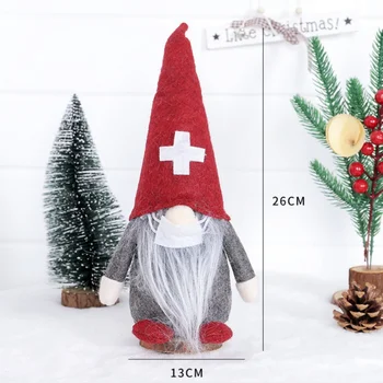 TY-Sjove Jul Dukker Nye Stil Læger, Sygeplejersker Santa Ansigtsløse Dukker Jul Dekoration Ornamenter Forsyninger Gave